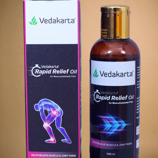 Vedakarta Rapid Relief Oil for Muscle and Joint pains